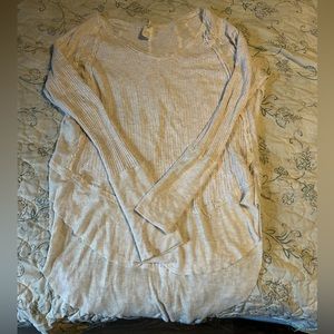 Free People oversized shirt